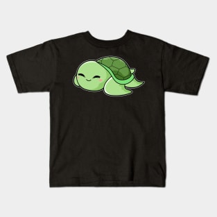 Cute Turtle Kids T-Shirt